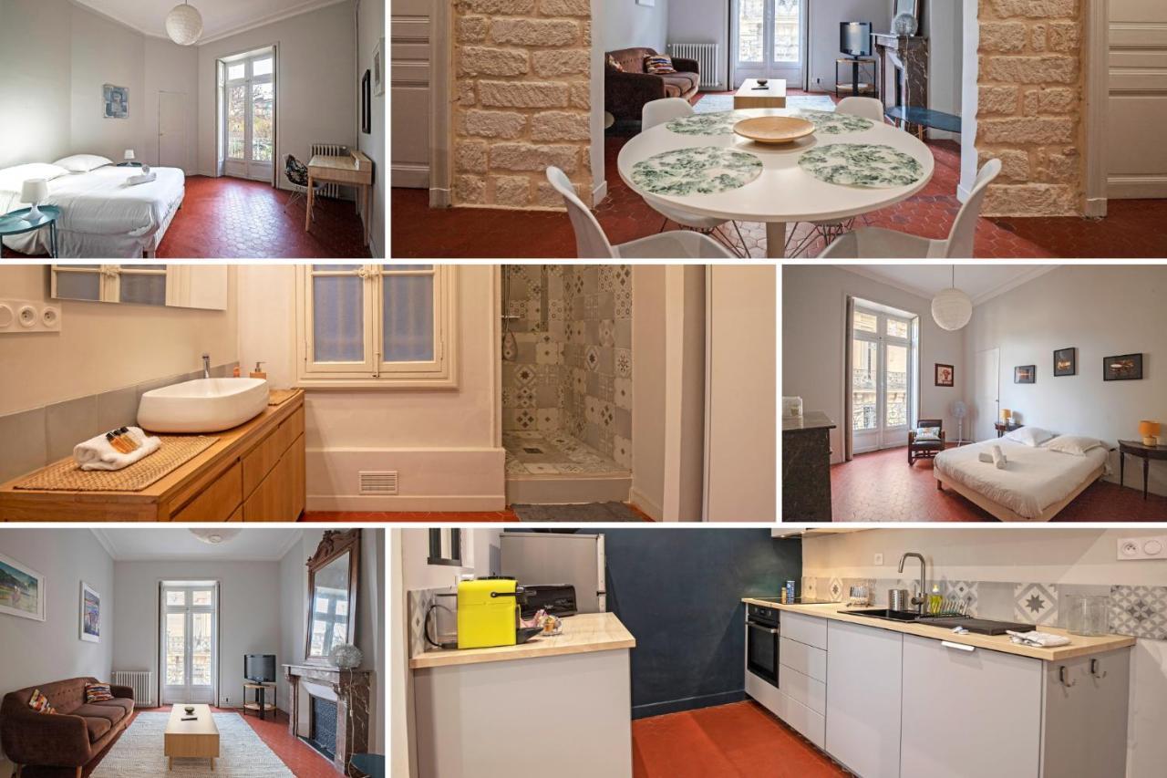 * F3 Haussmannien, Centre-Ville, 4 Pers, Wifi * Montpellier Esterno foto