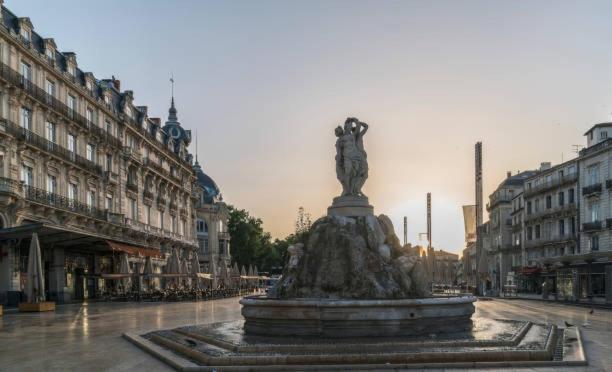 * F3 Haussmannien, Centre-Ville, 4 Pers, Wifi * Montpellier Esterno foto