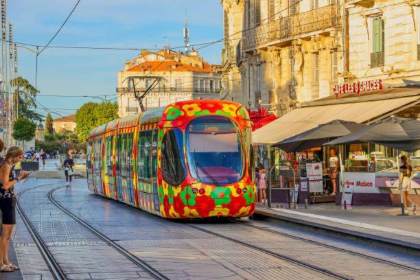 * F3 Haussmannien, Centre-Ville, 4 Pers, Wifi * Montpellier Esterno foto
