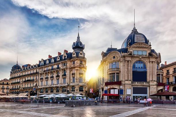 * F3 Haussmannien, Centre-Ville, 4 Pers, Wifi * Montpellier Esterno foto