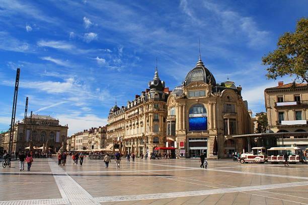 * F3 Haussmannien, Centre-Ville, 4 Pers, Wifi * Montpellier Esterno foto