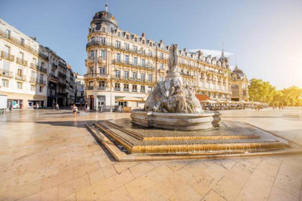 * F3 Haussmannien, Centre-Ville, 4 Pers, Wifi * Montpellier Esterno foto